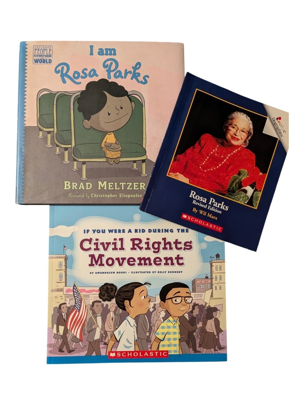 Rosa Parks Biography Book Set, Primary Grades - Preloved!